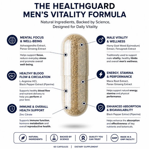 HealthGuard Men’s Vitality Support